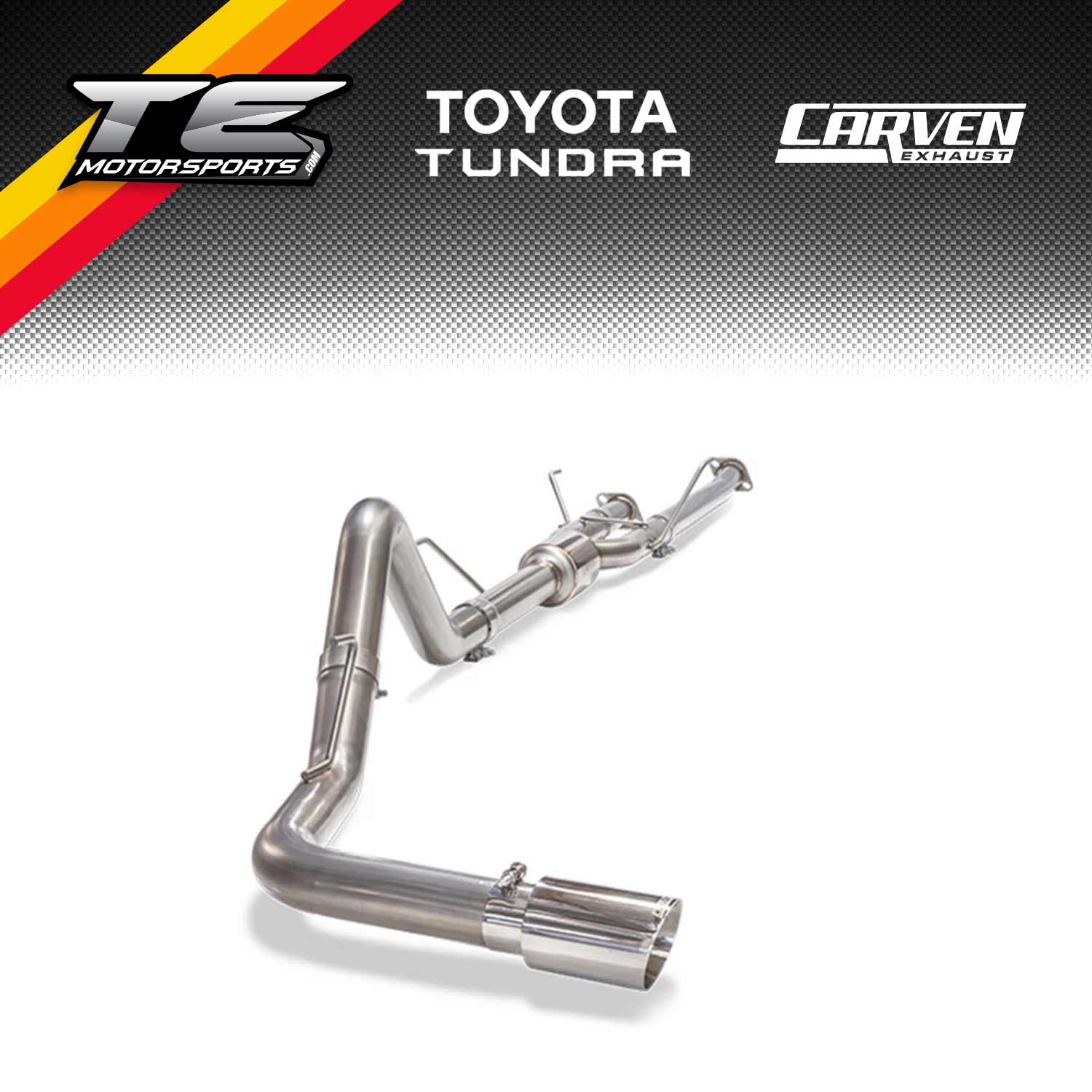 Carven 2014-2020 Toyota Tundra Cat-Back Polished Stainless 4.0” Single Tip