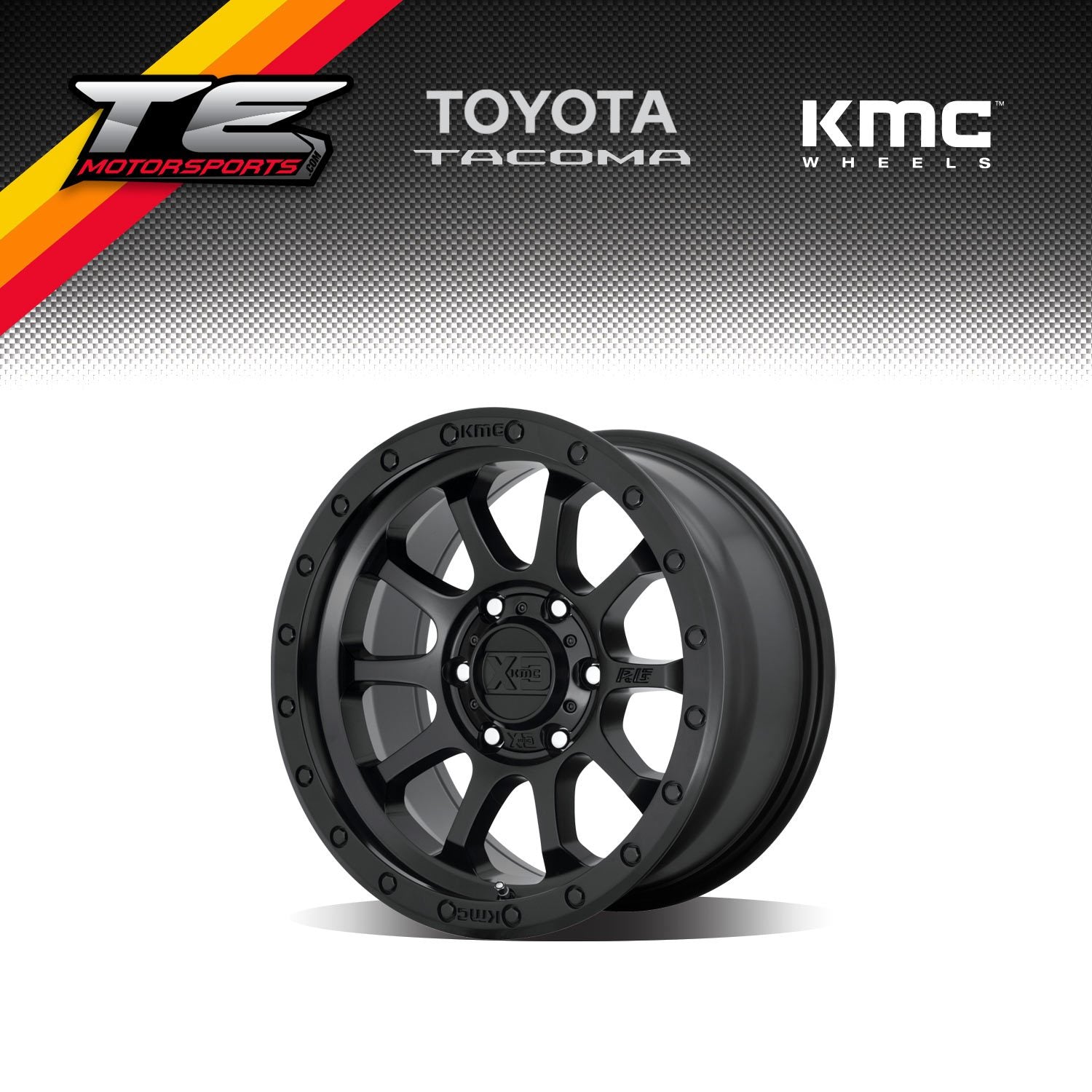 KMC Wheels XD143 RG3 Satin Black Tacoma