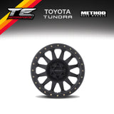 Method Wheels Double Standard 304 Matte Black Tundra
