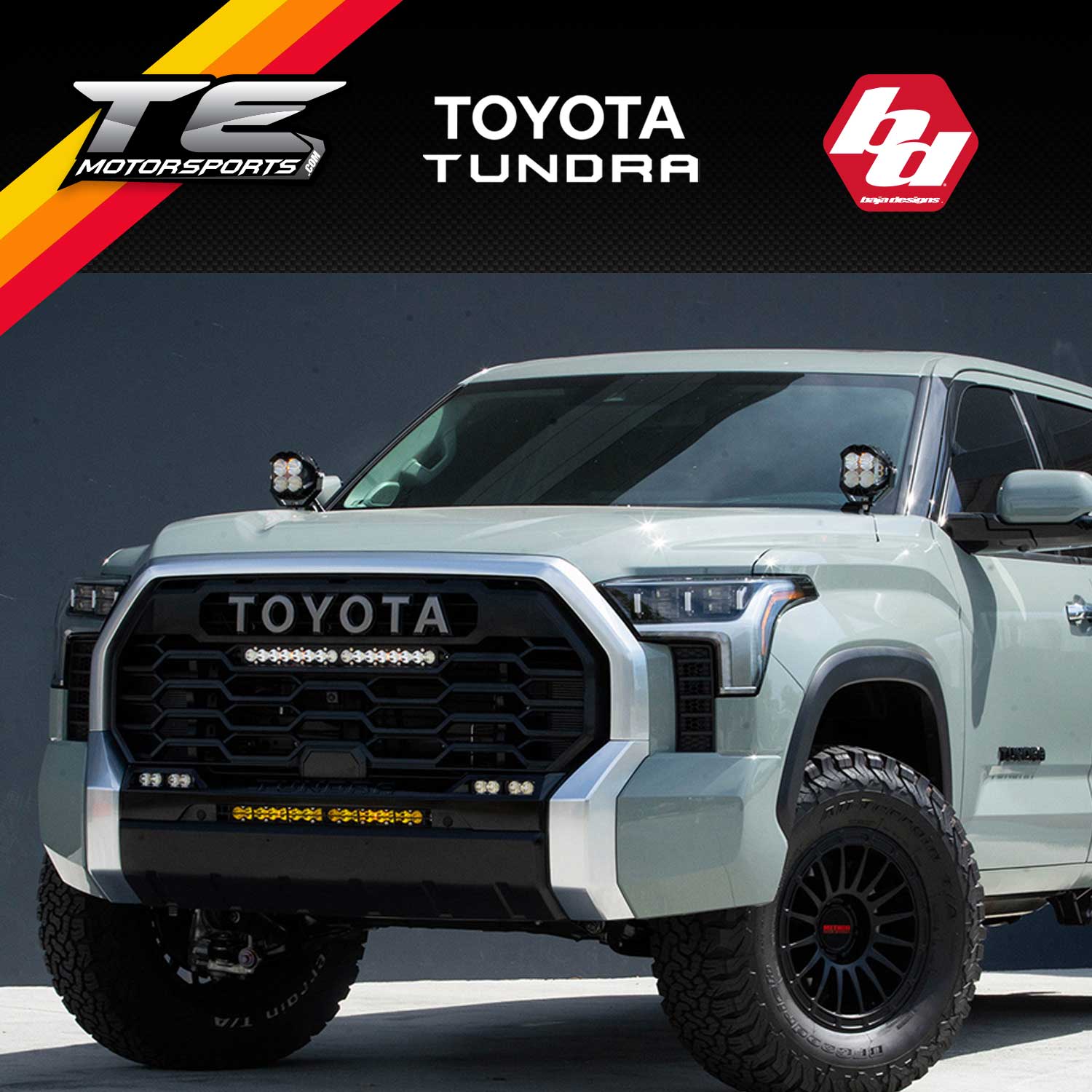 Baja Designs Toyota S8 20 Inch Behind the Bumper Light Kit - Toyota 2022 Tundra