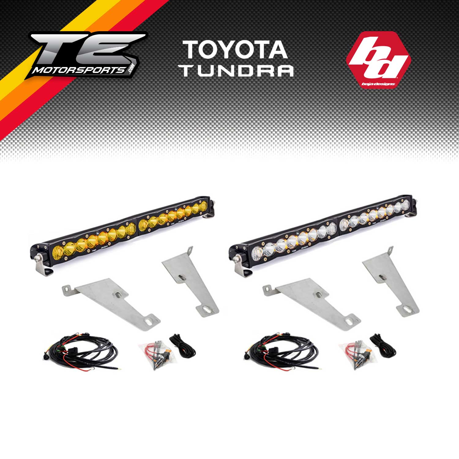 Baja Designs Toyota S8 20 Inch Behind the Bumper Light Kit - Toyota 2022 Tundra