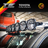 KC HiLiTES 50" Pro6 Gravity® LED - 8-Light - Light Bar System - 160W Combo Beam - for 05-20 Toyota Tacoma