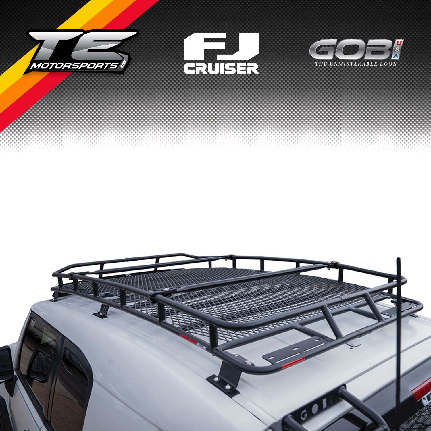 Gobi RANGER RACK Multi-Light Setup FJ CRUISER 2007-2014