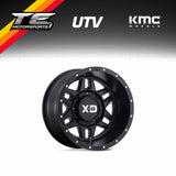 KMC Wheels MACHETE SATIN BLACK