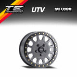 Method Wheels 401 UTV Beadlock TITANIUM - MATTE BLACK LIP