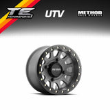 Method Wheels 401 UTV Beadlock TITANIUM - MATTE BLACK LIP