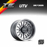 Method Wheels UTV 411 UTV BEAD GRIP GLOSS TITANIUM