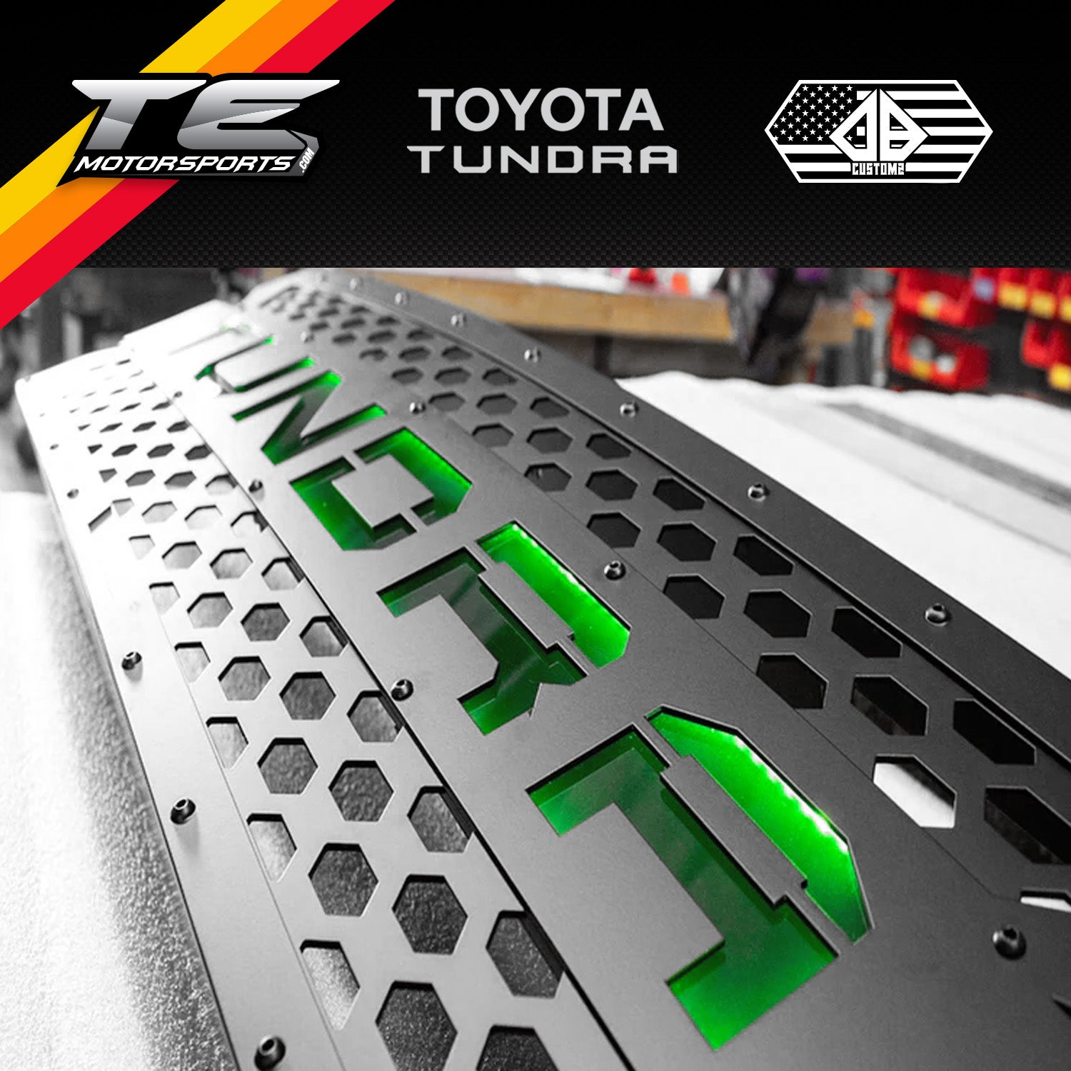Toyota Tundra DB Customs LED RGB Night Glow Grilles